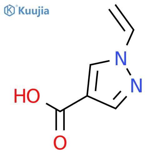 1-Vinyl-1H-pyrazole-4-carboxylic acid structure