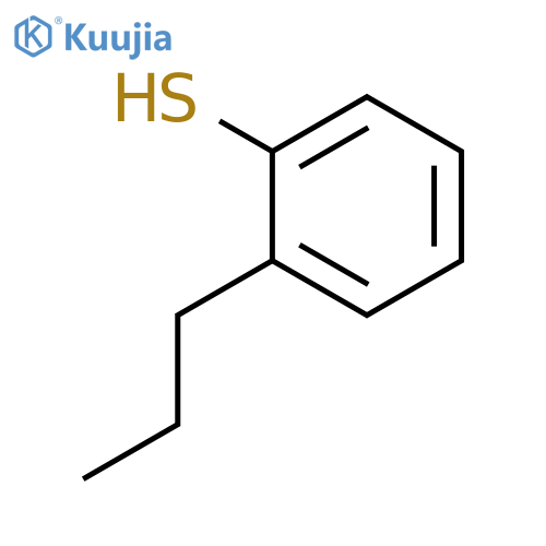 Benzenethiol, 2-propyl- structure