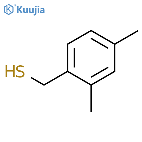 (2,4-dimethylphenyl)methanethiol structure