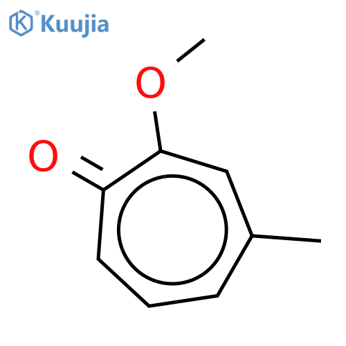 2-Methoxy-4-methylcyclohepta-2,4,6-trien-1-one structure