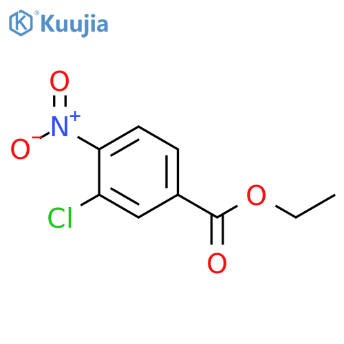 Ethyl 3-chloro-4-nitrobenzoate structure