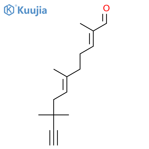 2,6-UNDECADIEN-10-YNAL, 2,6,9,9-TETRAMETHYL-, (E,E)- structure
