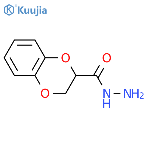 2,3-dihydro-1,4-benzodioxine-2-carbohydrazide structure