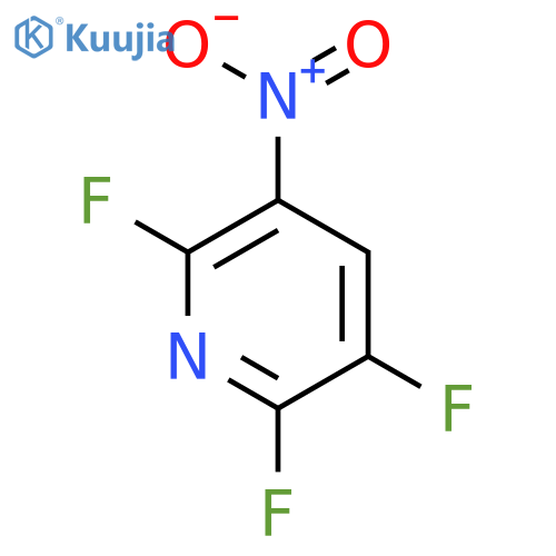 2,3,6-Trifluoro-5-nitropyridine structure