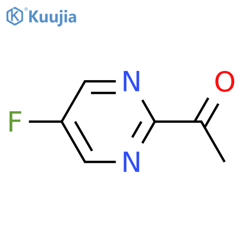 1-(5-fluoropyrimidin-2-yl)ethan-1-one structure