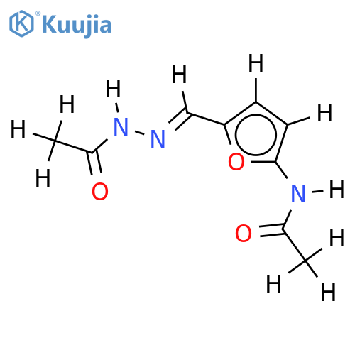 5-Acetamino-furfurol-acetylhydrazon structure