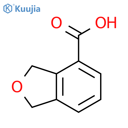 1,3-dihydro-2-benzofuran-4-carboxylic acid structure