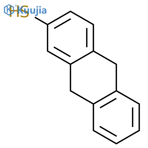 2-Anthracenethiol, 9,10-dihydro- structure