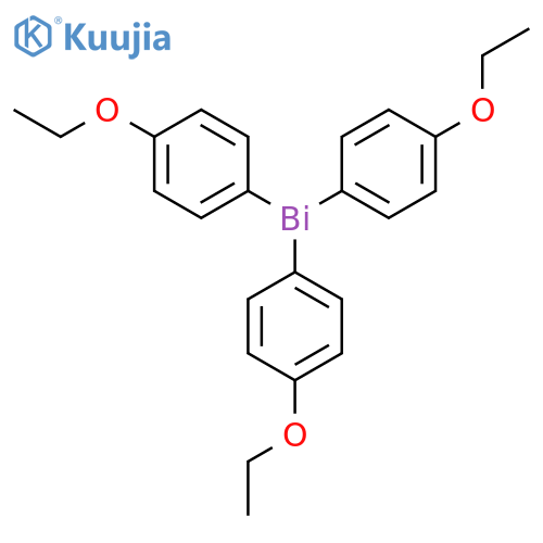 Tris(4-ethoxyphenyl)bismuthine structure