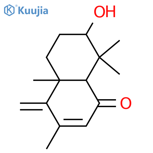 3-Hydroxy-7,9(11)-drimadien-6-one; (ent-3β)-form structure