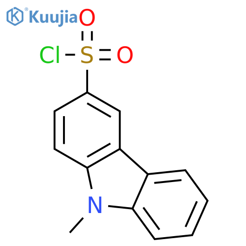 9-methyl-9h-carbazole-3-sulfonyl Chloride structure