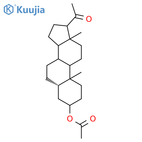 5α-Pregnan-3β-ol-20-one 3β-Acetate structure
