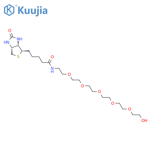 Biotin-PEG6-alcohol structure