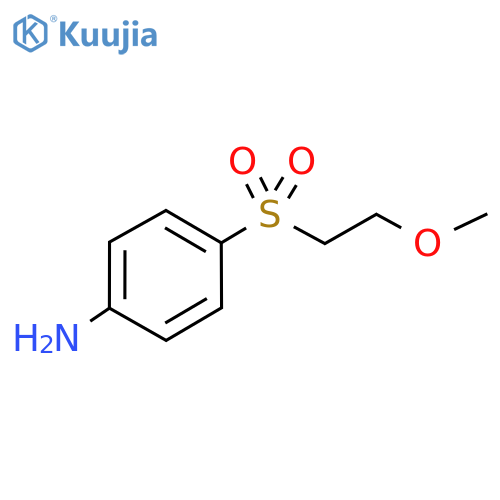 4-(2-Methoxyethanesulfonyl)aniline structure