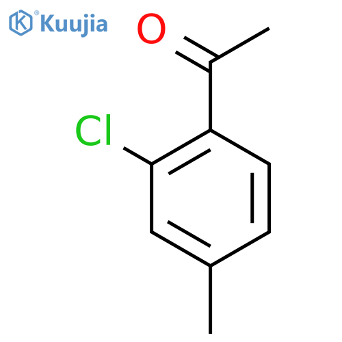 1-(2-Chloro-4-methyl-phenyl)-ethanone structure