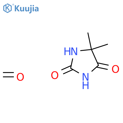 Formaldehyde, polymer with 5,5-dimethyl-2,4-imidazolidinedione structure