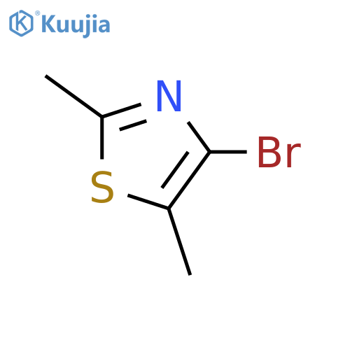 4-Bromo-2,5-dimethylthiazole structure