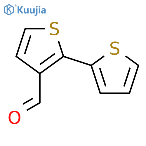 2,2'-bithiophene-3-carbaldehyde structure