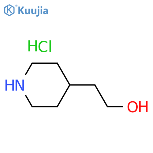 2-(piperidin-4-yl)ethan-1-ol hydrochloride structure