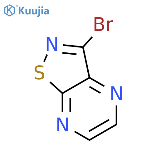 3-Bromoisothiazolo4,5-Bpyrazine structure