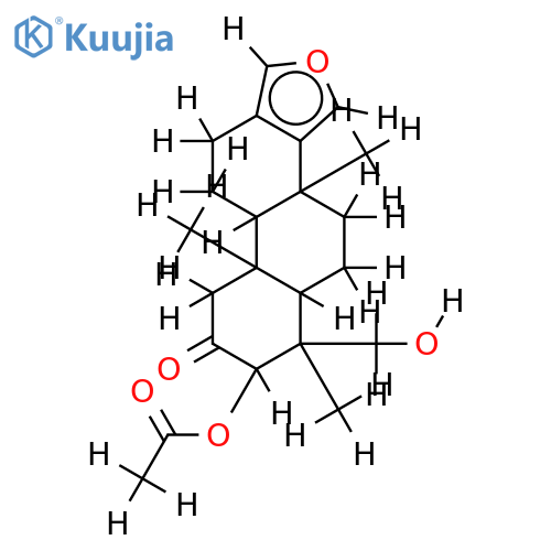 3alpha-acetoxy-19-hydroxyspongia-13(16),14-dien-2-one structure
