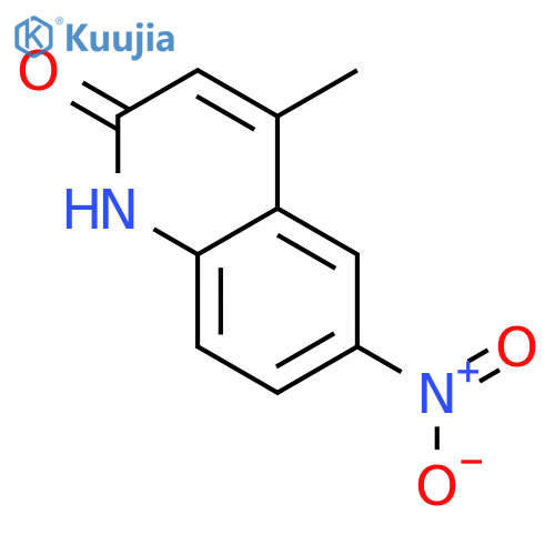 4-methyl-6-nitroquinolin-2-ol structure