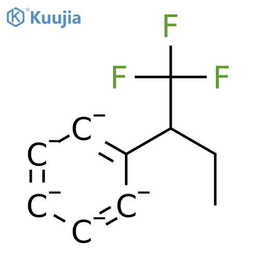 (+/-)-1,1,1-Trifluoro-2-phenylbutane structure