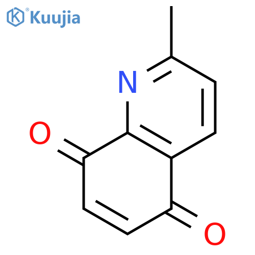 2-methyl-5,8-Quinolinedione structure