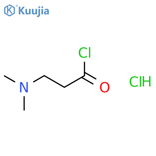 3-(dimethylamino)propanoyl chloride hydrochloride structure