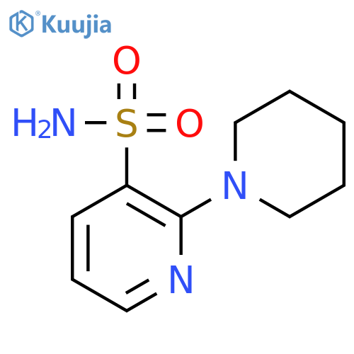 2-(piperidin-1-yl)pyridine-3-sulfonamide structure