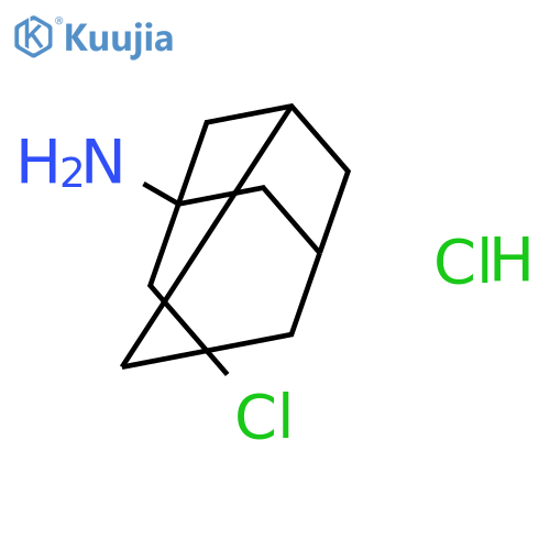 3-Chloro-1-aminoadamantane Hydrochloride structure