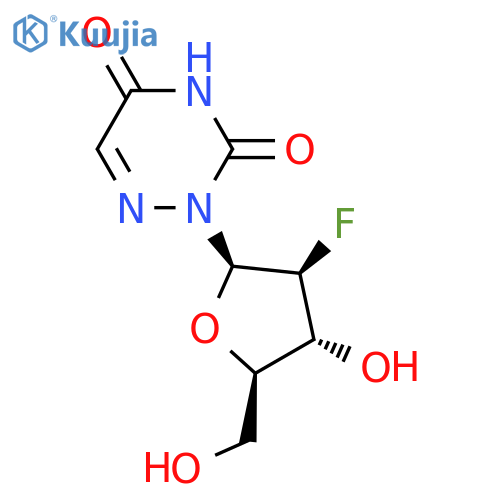 6-Aza-2'-deoxy-2'-arabinofluorouridine structure