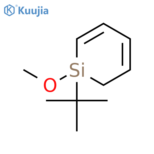 1-tert-Butyl-1-methoxy-1,2-dihydrosiline structure