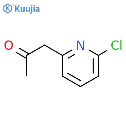 1-(6-chloropyridin-2-yl)propan-2-one structure