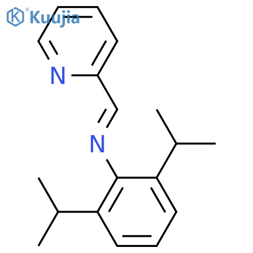 trans-2,6-Diisopropyl-N-(2-pyridylmethylene)aniline structure