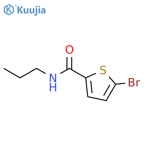 5-Bromo-N-propylthiophene-2-carboxamide structure