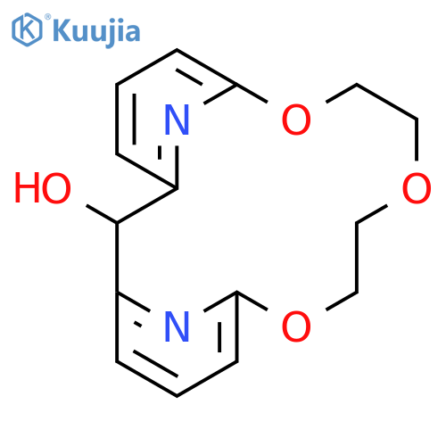 8,11,14-Trioxa-19,20-diazatricyclo[13.3.1.13,7]eicosa-1(19),3,5,7(20),15,17-hexaen-2-ol structure
