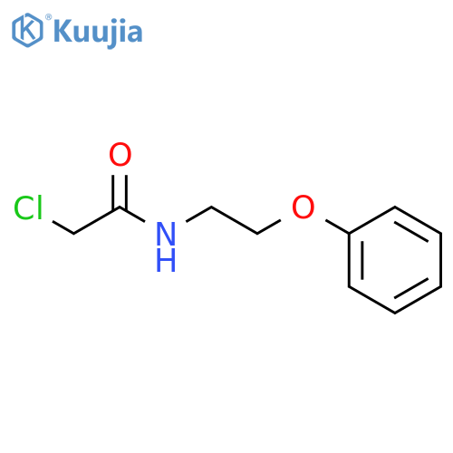 2-chloro-N-(2-phenoxyethyl)acetamide structure