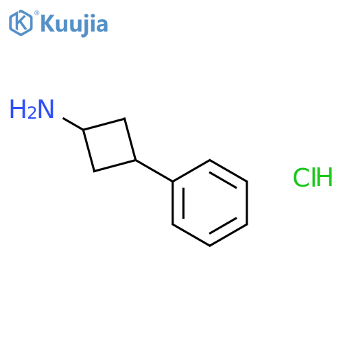 3-phenylcyclobutan-1-amine hydrochloride structure