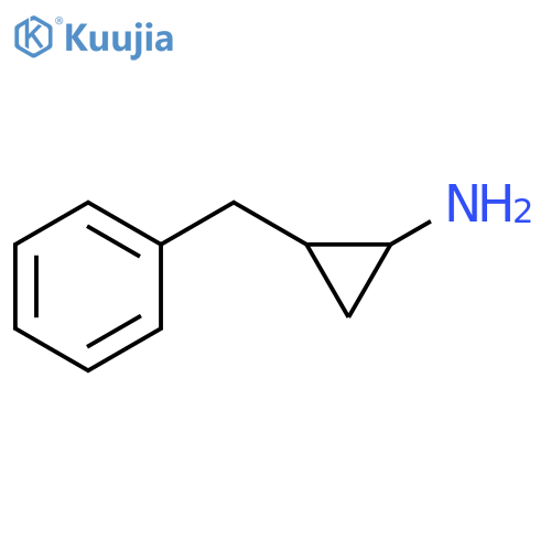 2-benzylcyclopropan-1-amine structure