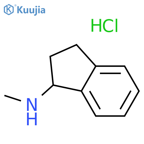 Indan-1-YL-methyl-amine hydrochloride structure