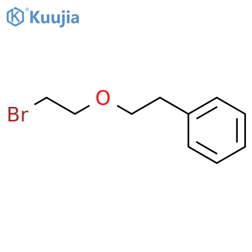 Benzene, [2-(2-bromoethoxy)ethyl]- structure