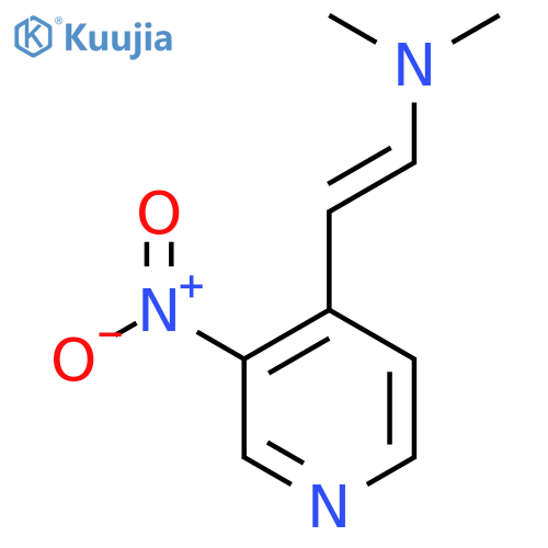 N,N-Dimethyl-2-(3-nitropyridin-4-yl)ethenamine structure