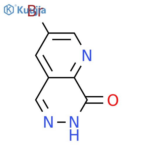 3-Bromopyrido2,3-dpyridazin-8(7H)-one structure