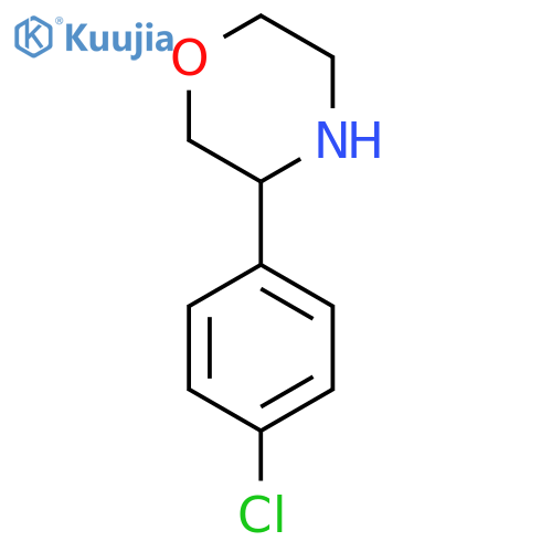 3-(4-Chlorophenyl)morpholine structure