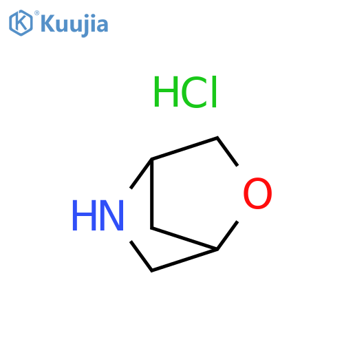 2-Oxa-5-azabicyclo[2.2.1]heptane hydrochloride structure