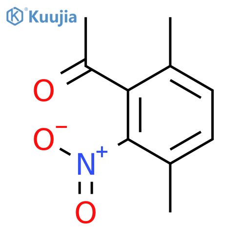 Ethanone, 1-(3,6-dimethyl-2-nitrophenyl)- structure