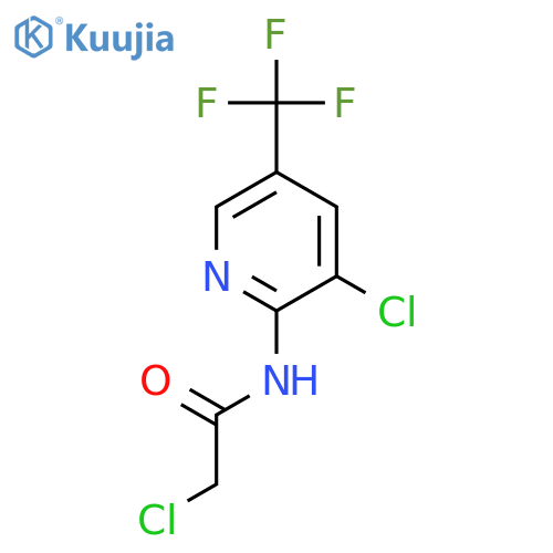 Acetamide, 2-chloro-N-[3-chloro-5-(trifluoromethyl)-2-pyridinyl]- structure
