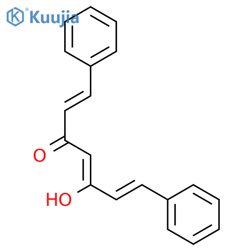 1,4,6-Heptatrien-3-one, 5-hydroxy-1,7-diphenyl-, (1E,4Z,6E)- structure