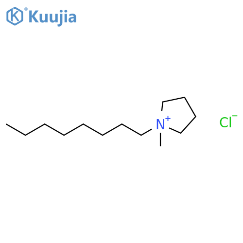 1-Methyl-1-octylpyrrolidin-1-ium chloride structure